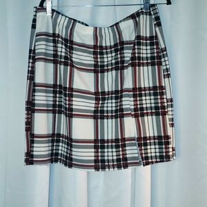 Plaid Skirt